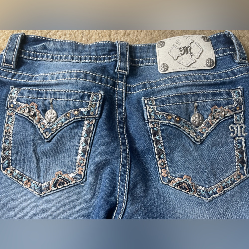 Miss Me Jeans with Pocket Embellishments